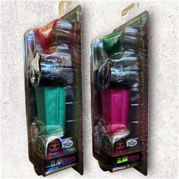 Lot 2 Glam Crush Crush-It Girls Big Surprise Who's Inside, Mystery accessory NEW - Picture 4 of 9